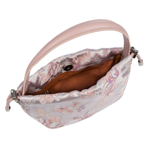 Bradano Bolso de mano Mujer. Fabricado en tela y piel sintética PU.