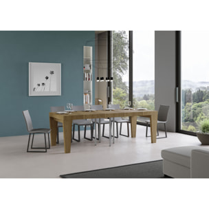 Table extensible 90x90/246 cm Spimbo Premium Chêne Nature