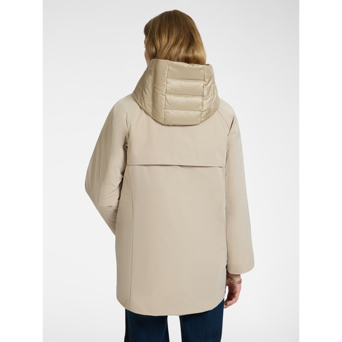 Elena Mirò - Piumino layering - Beige