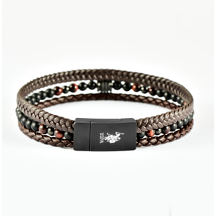Bracciale U.S. Polo Assn. In pelle