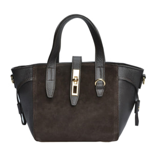 Borsa a mano Isabella Rhea Marrone