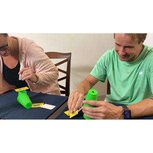 Juego de mesa PARTY IN A CAN, DESAFIO "CARRERA DE VASOS"