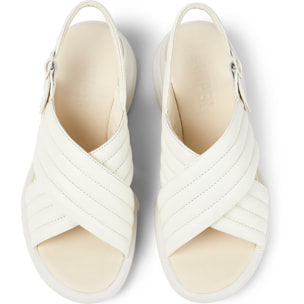 Sandalias - CAMPER Spiro - Blanco - Cuero liso