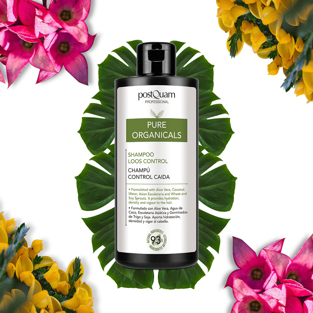 Shampooing anti-chute biologique 400ml