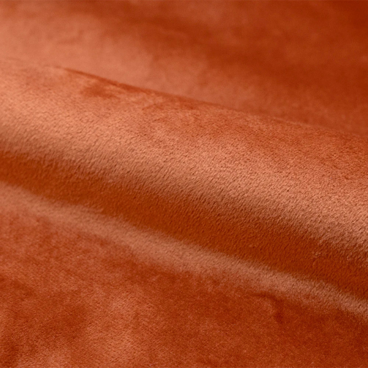 Lot de 2 chaises de bar 75 cm en velours orange - Marquise