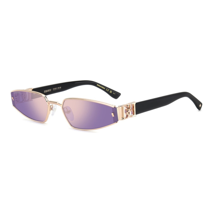 Gafas de Sol Dsquared2 D2 0168/S DDB de Metal Mujer 61 mm