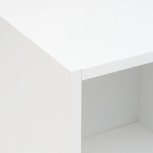 Étagère Mix'N Modul 6 cases escalier 32x102cm blanc