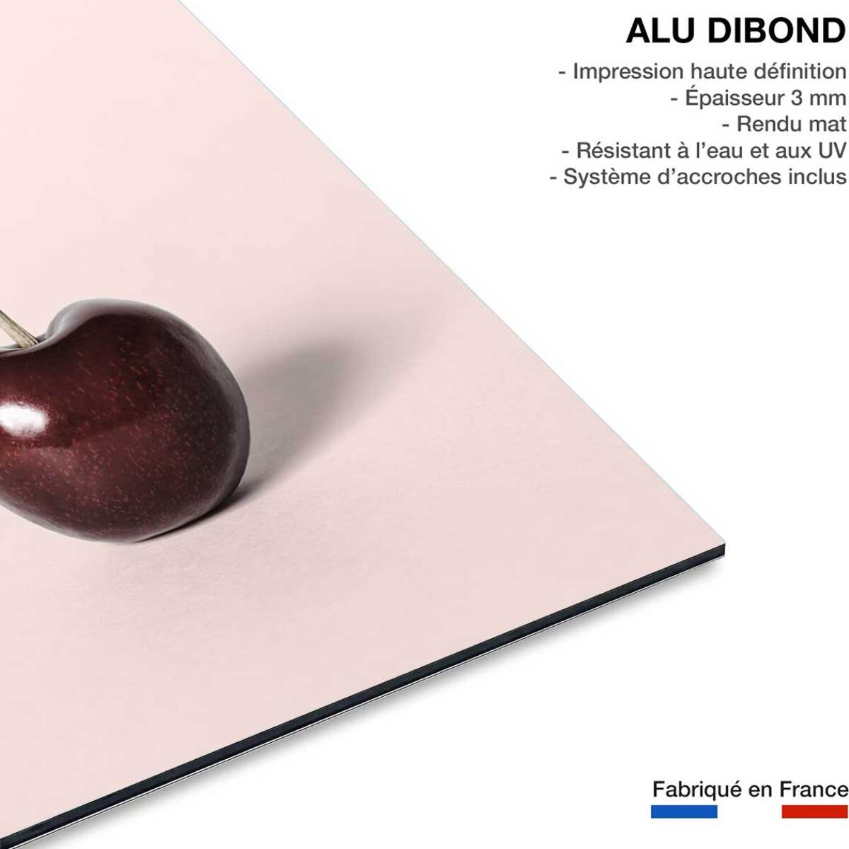 Tableau café cherry one  Tableau alu Dibond