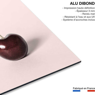 Tableau café cherry one  Tableau alu Dibond