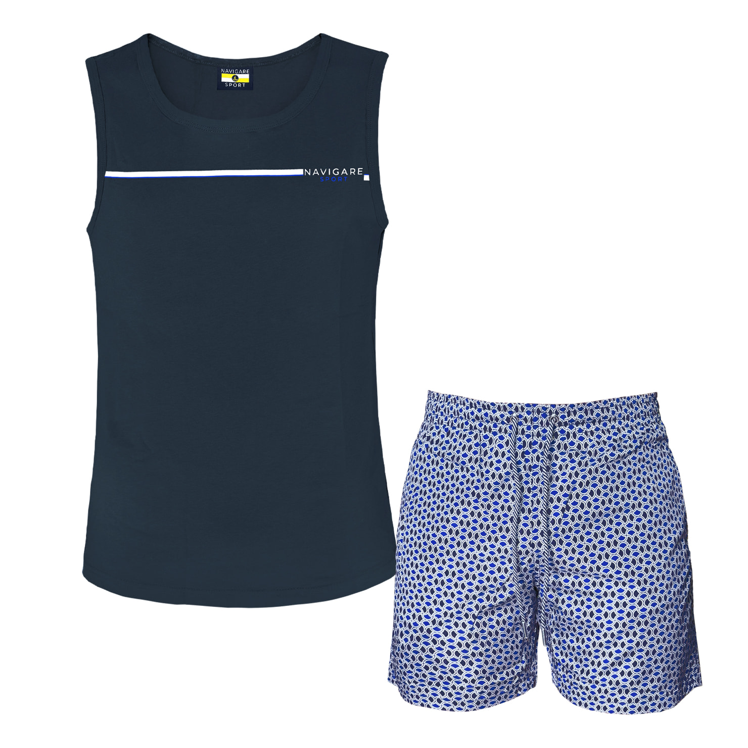 Set Completo T-Shirt / Costume Uomo NAVIGARE