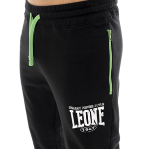 Tuta da uomo in cotone non garzato con cappuccio Leone Boxing legend