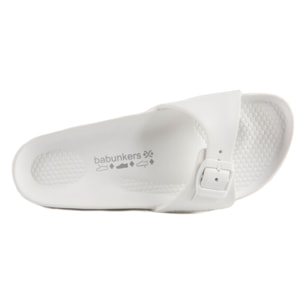 Sandalia BABUNKERS BLANCO