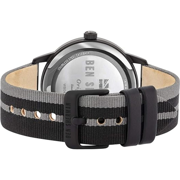 Reloj Ben Sherman WB042BE Hombre Analogico Cuarzo con Correa de Tela