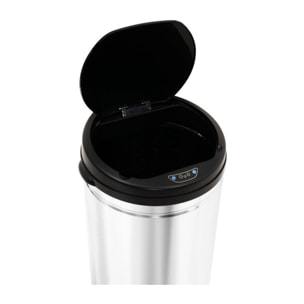 Poubelle automatique ronde 50L
