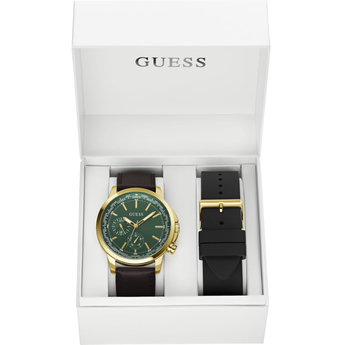 Guess Orologio Analogico Al Quarzo Gbs Spec - Box Set