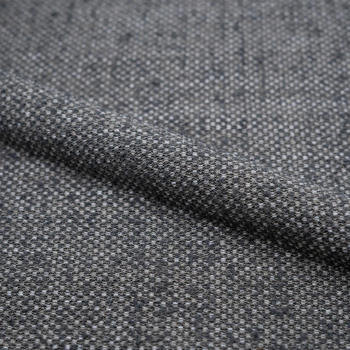 Chaise en tissu gris - Angèle