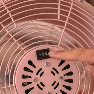 Ventilador de pie EnergySilence 250 ClassicStyle Pink Cecotec