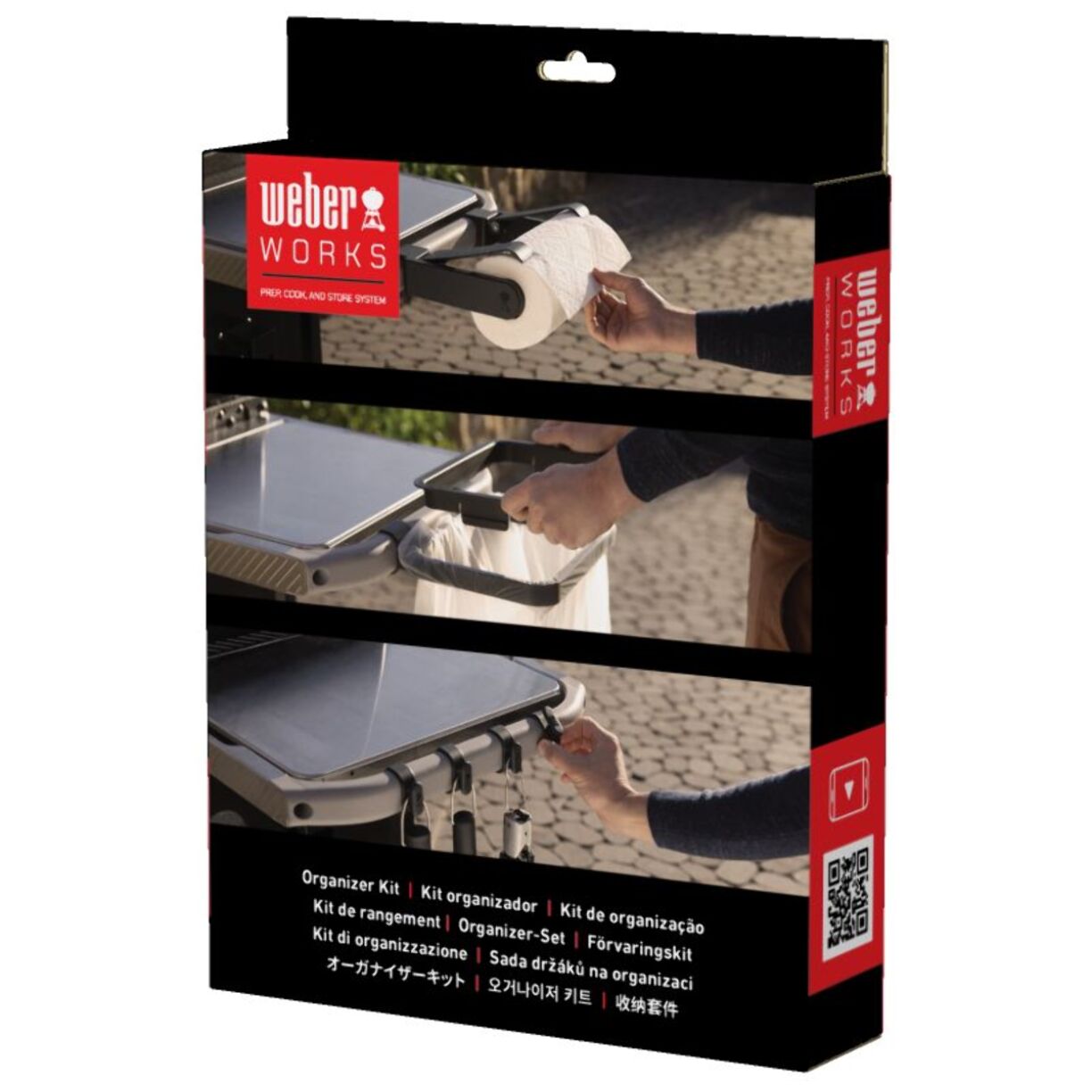 Ustensile barbecue WEBER clipasbles 3400106