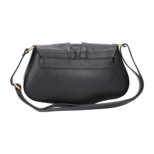 Borsa a spalla da donna In Vera pelle Made in Italy 30,5x19,5x9 cm