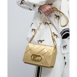 Borsa a tracolla intrecciata