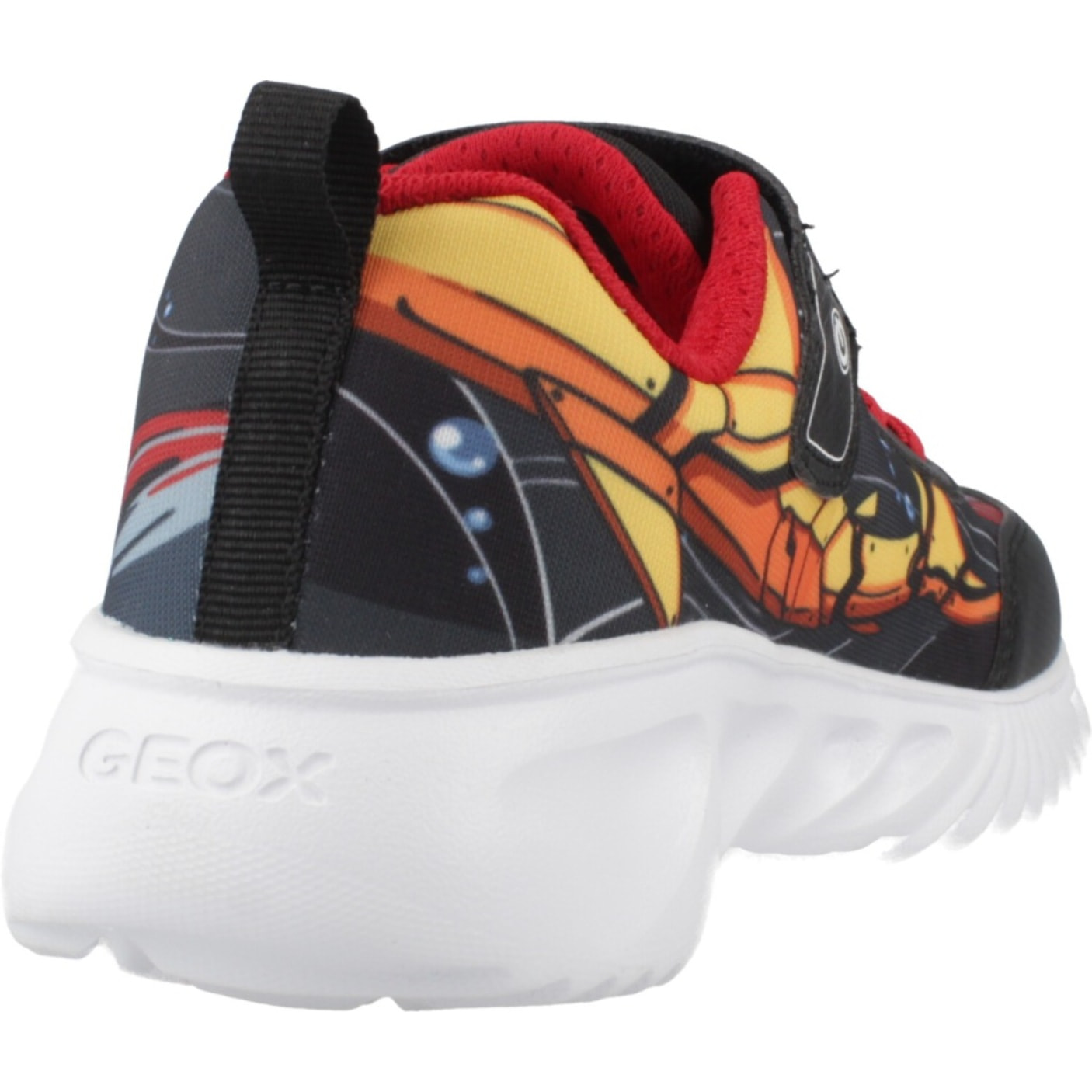 Zapatillas Niño de la marca GEOX  modelo J ASSISTER BOY NEGRO