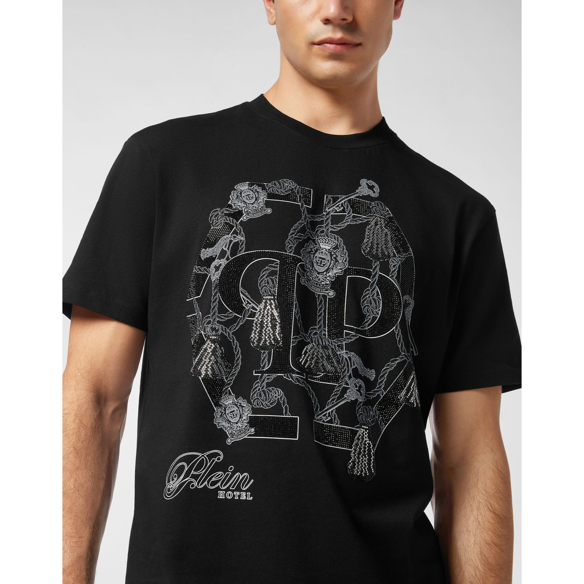 PHILIPP PLEIN T-Shirt Round Neck Ss