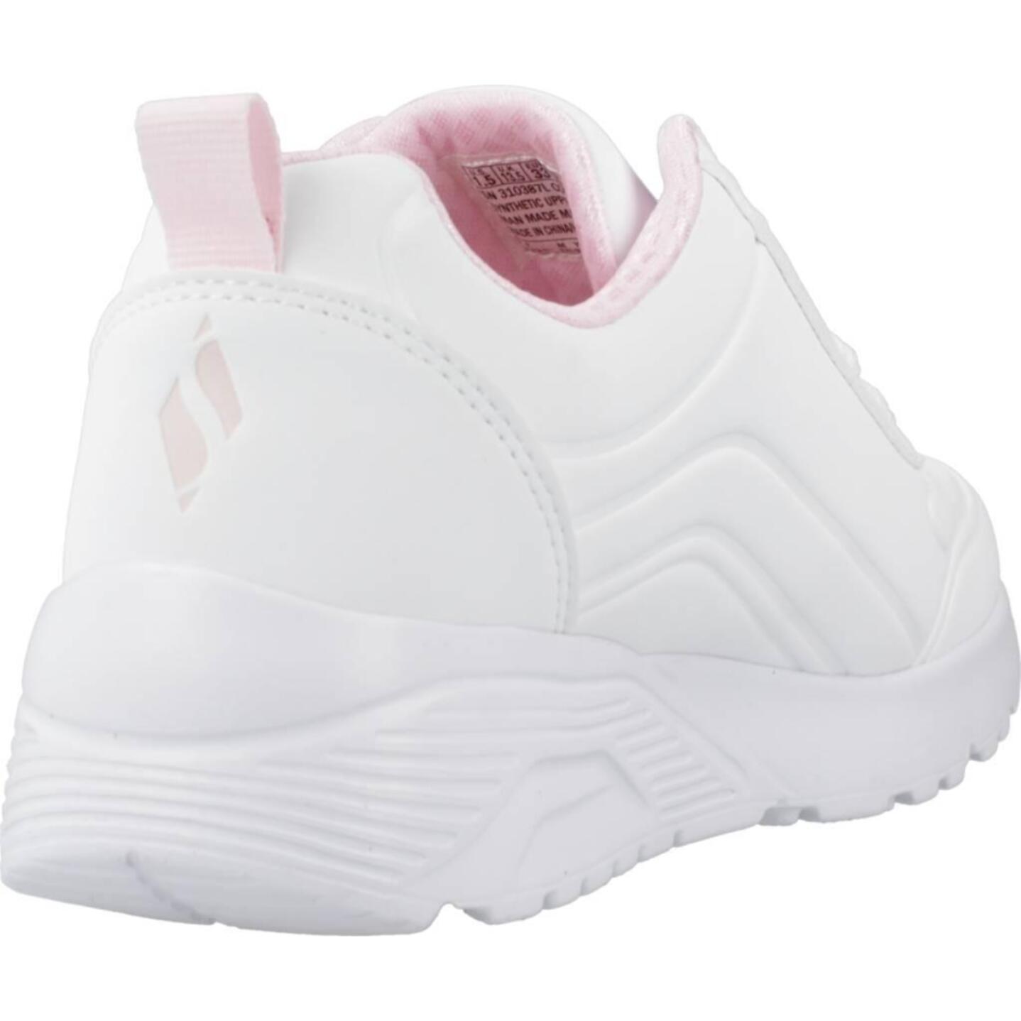 Zapatillas Niña Uno Lite - Easy Zip Blanco
