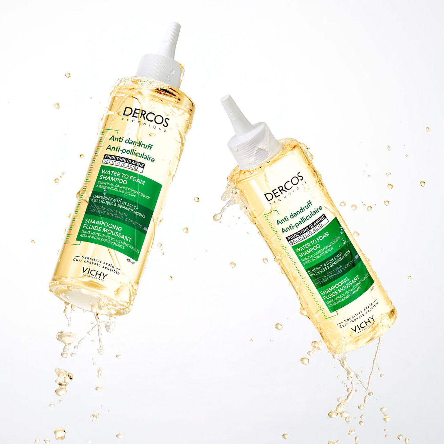 Dercos Technique - Shampooing Fluide Moussant Anti-Pelliculaire 200 ml