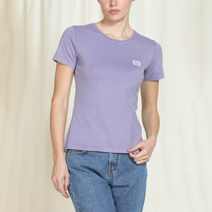 T-SHIRT GIROCOLLO REPLICA IN JERSEY