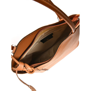 Borsa a mano Anna Luchini Cammello