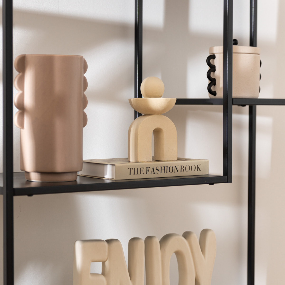 Déco à poser Wavy bliss H.18cm céramique