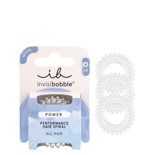 Power - Élastique à Spirale Crystal Clear x3