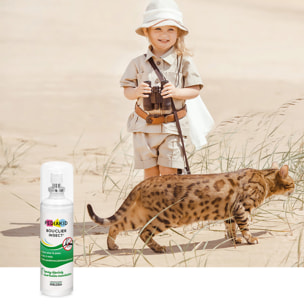 PEDIAKID - Bouclier Insect'- Spray Répulsif aux Huiles Essentielles - Contre les moustiques, tiques et guêpes - Dès 3 mois - Lot de 2 Flacons 100ml