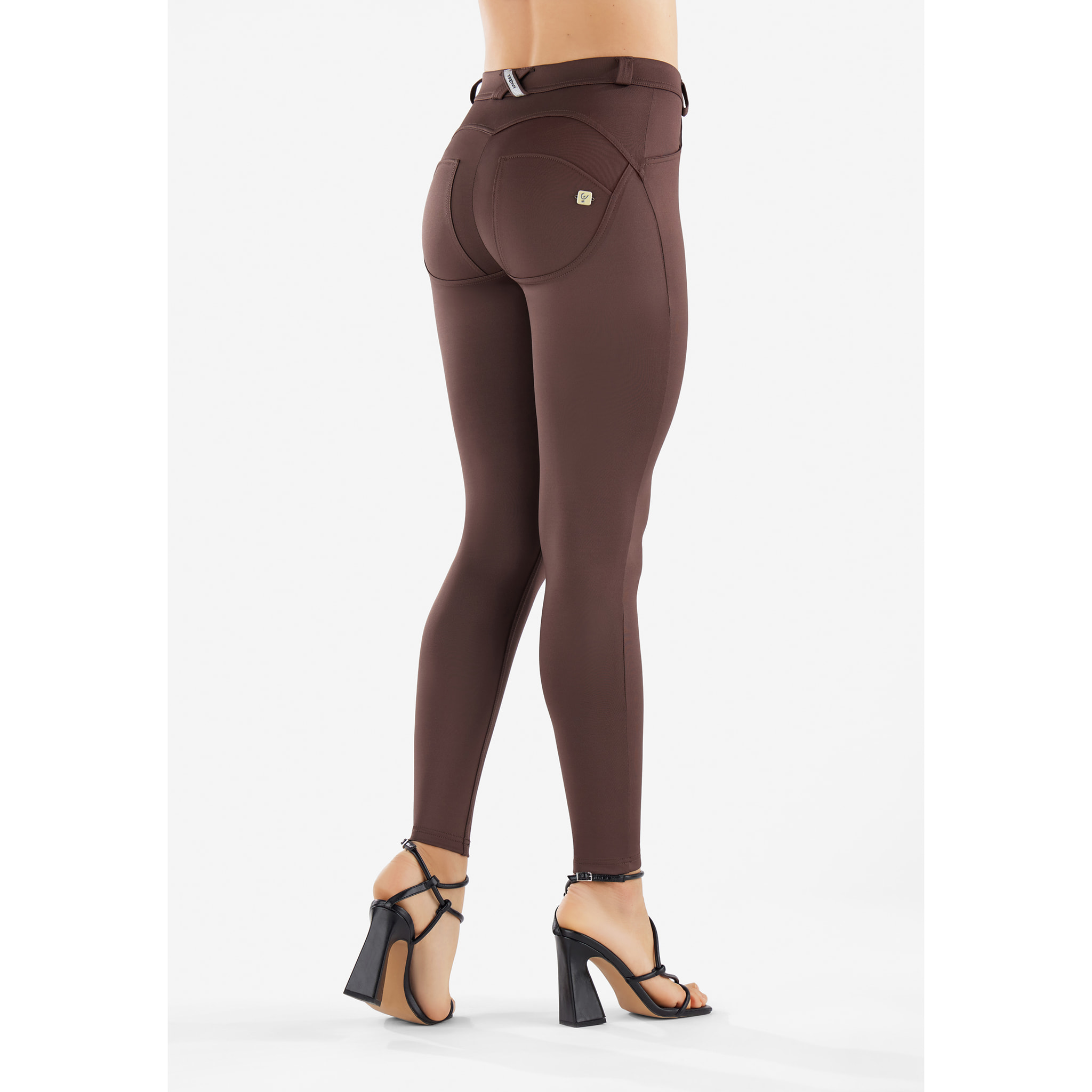 Pantaloni push up WR.UP® vita alta in tessuto traspirante