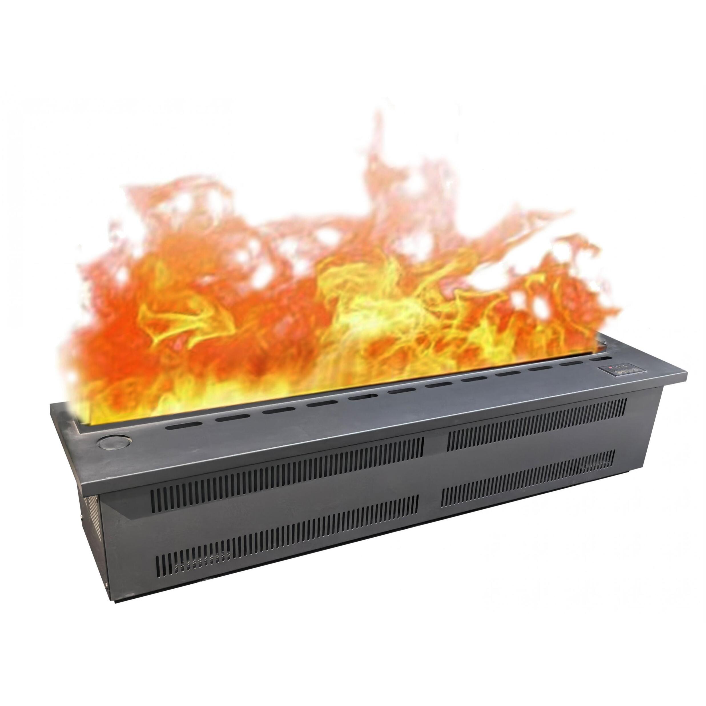 Cheminée décorative avec flammes artificielles