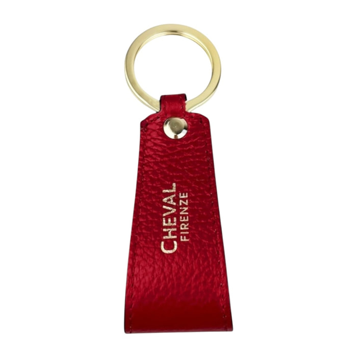Portachiavi fettuccia Cheval Firenze Rosso
