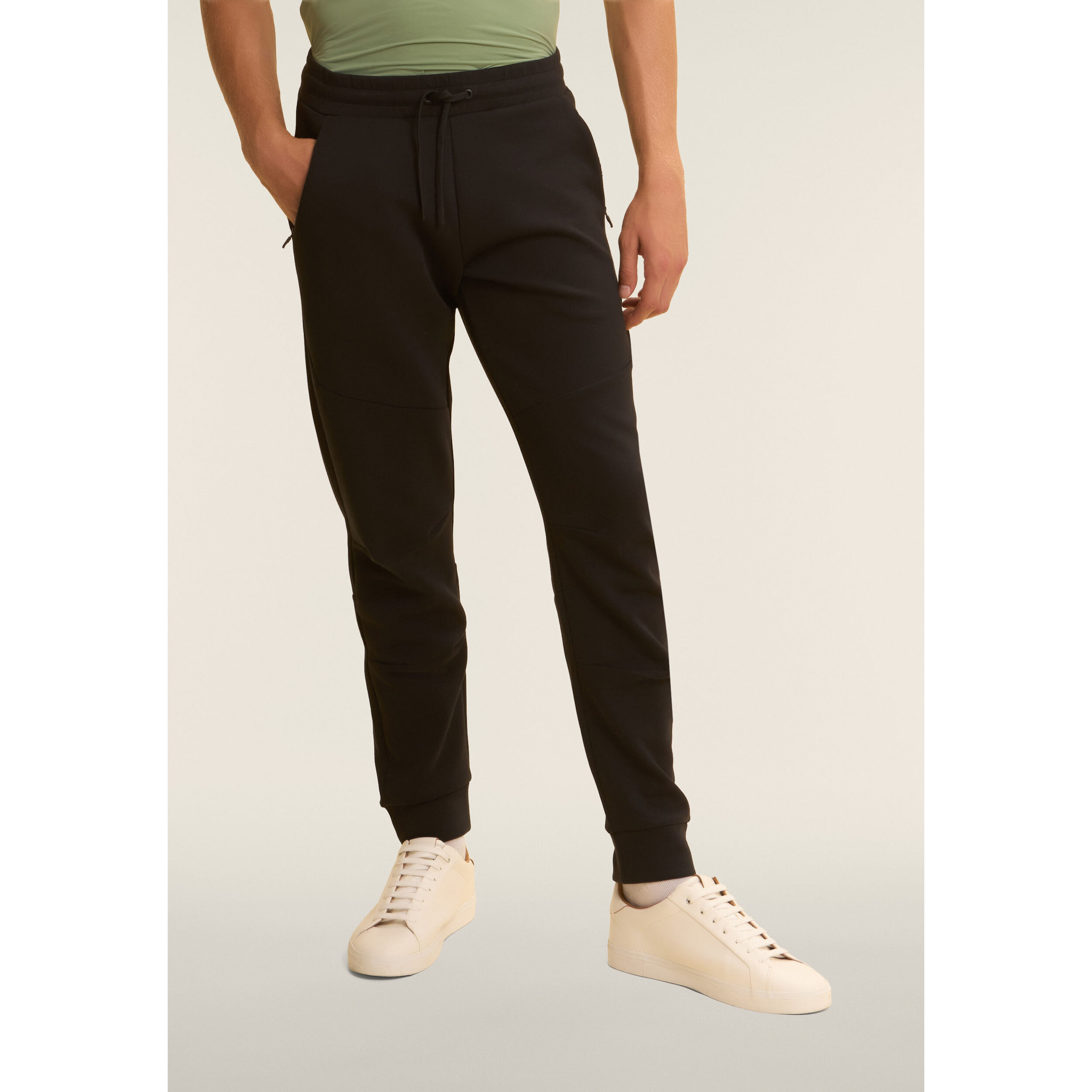 Pantaloni sportivi in interlock tecnico