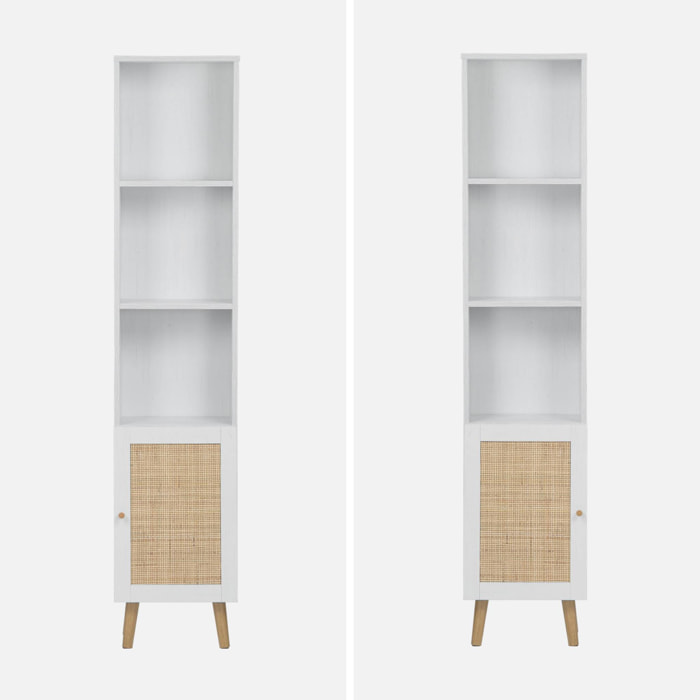 Colonne de rangement pour salle de bain. Bohème. L 35 x P 25 x H 167cm