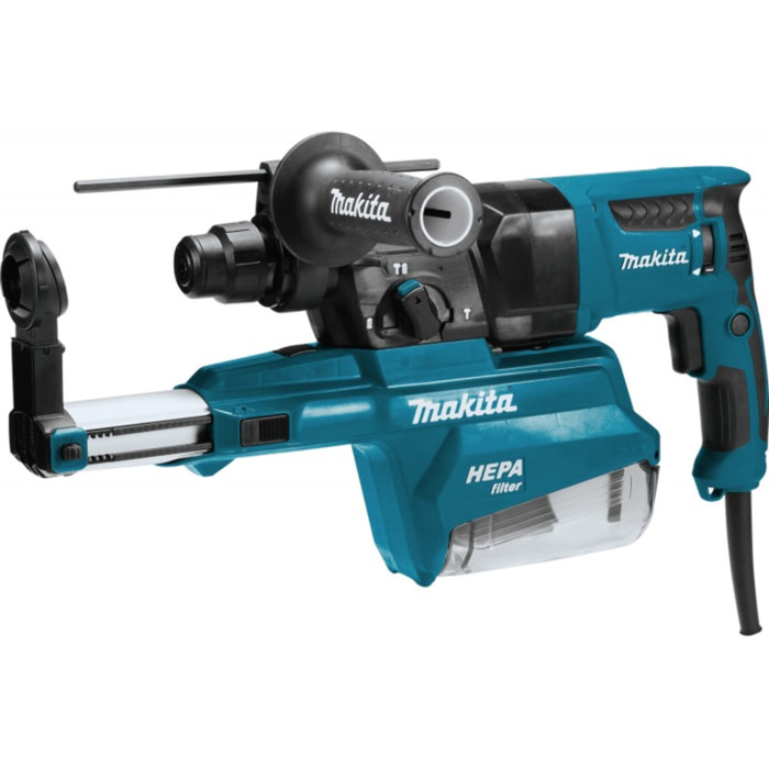 Martillo perforador MAKITA SDS-plus 800W - Ø26mm - maletín + accesorios - HR2650JX14