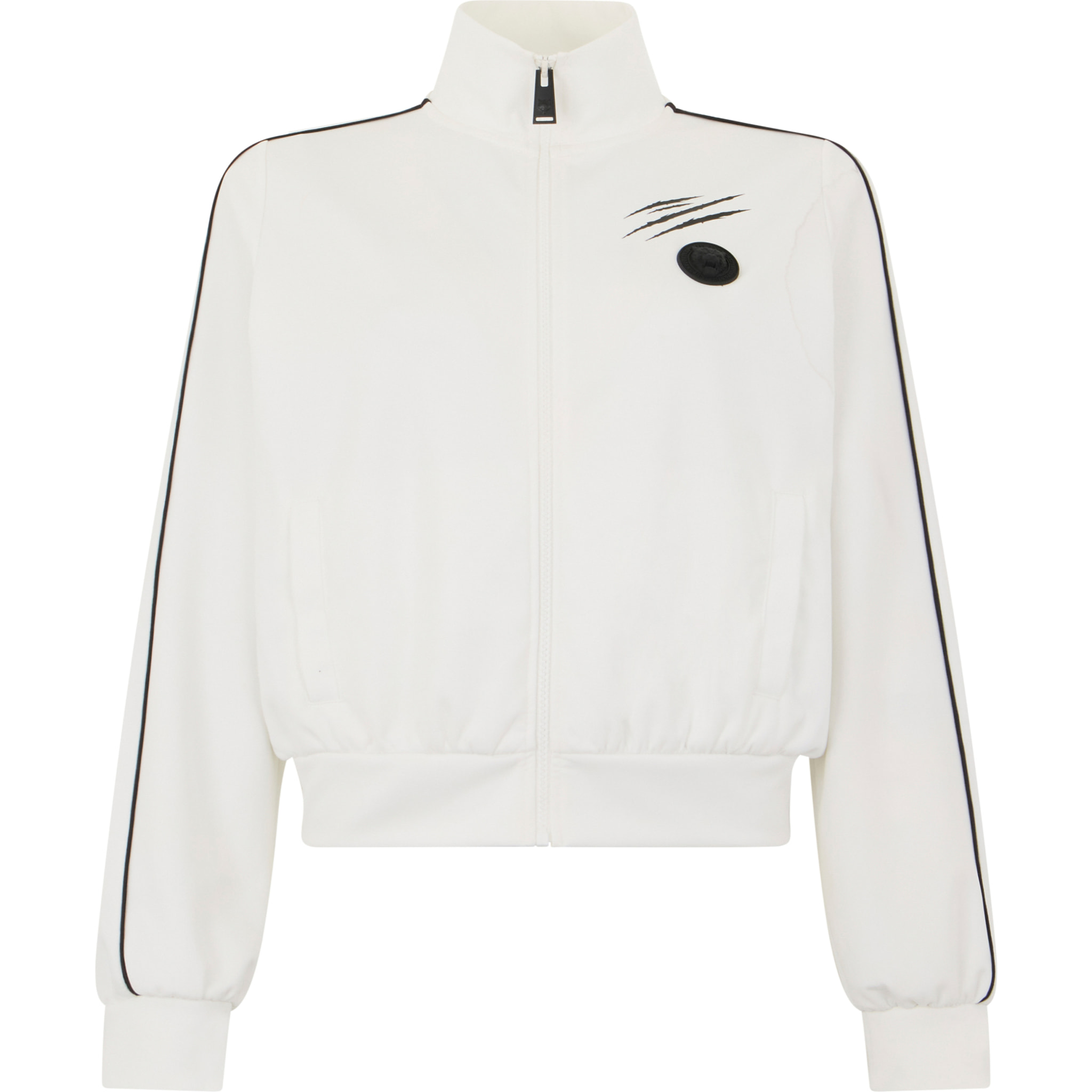 PLEIN SPORT Cropped Tracksuit Jacket