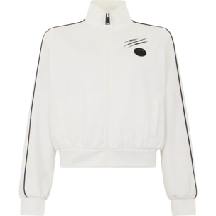 PLEIN SPORT Cropped Tracksuit Jacket