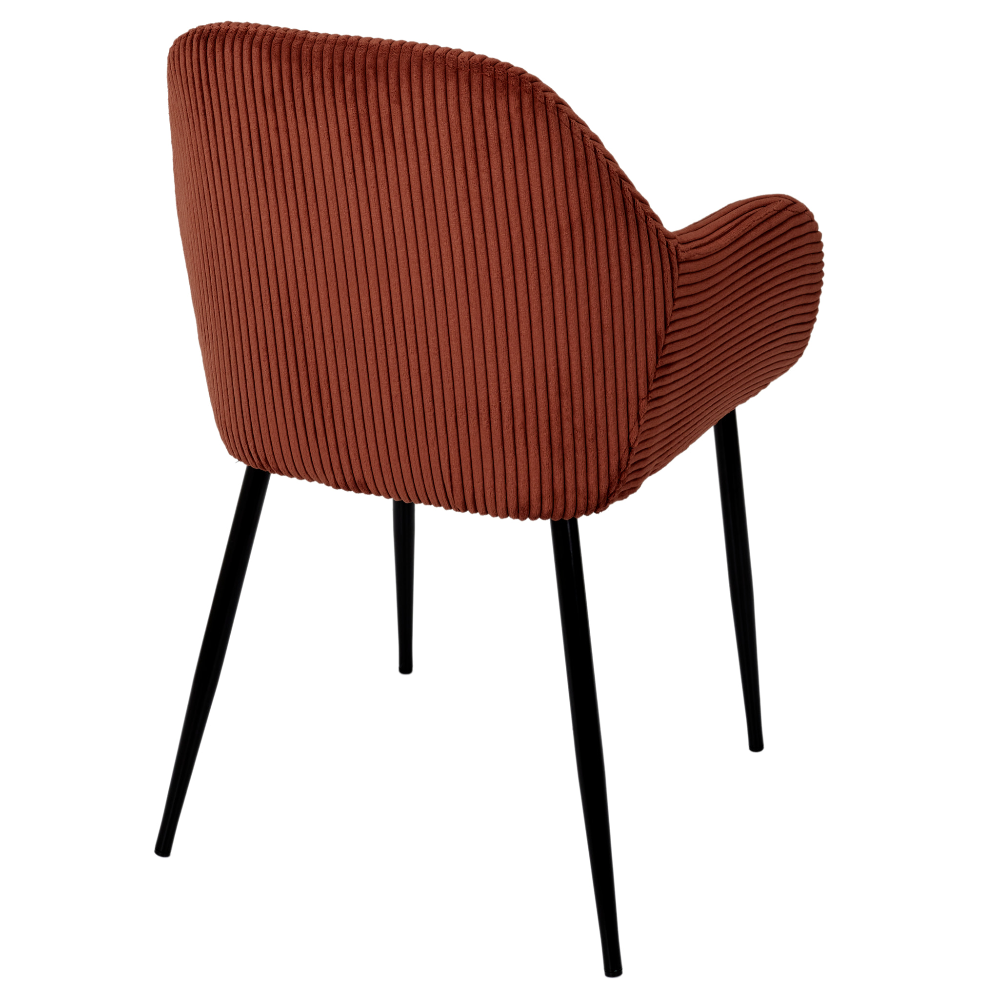 Fauteuil Cotele Scott Terracotta - Lot De 2