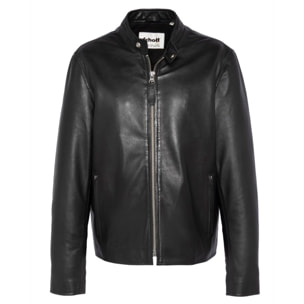 LCMOTORLAMBCLASSIC BLACK/BLACK JACKETSchott NYC P/EBLACK
