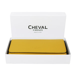 Cartera Cheval Firenze Cosmo Amarillo Mostaza