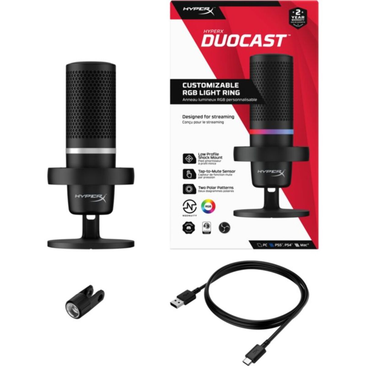 Micro Gamer HYPERX DuoCast