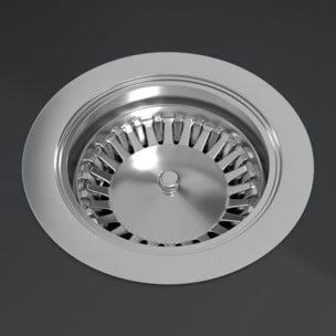 Evier à encastrer 1 bac Architectura 50 Ebony