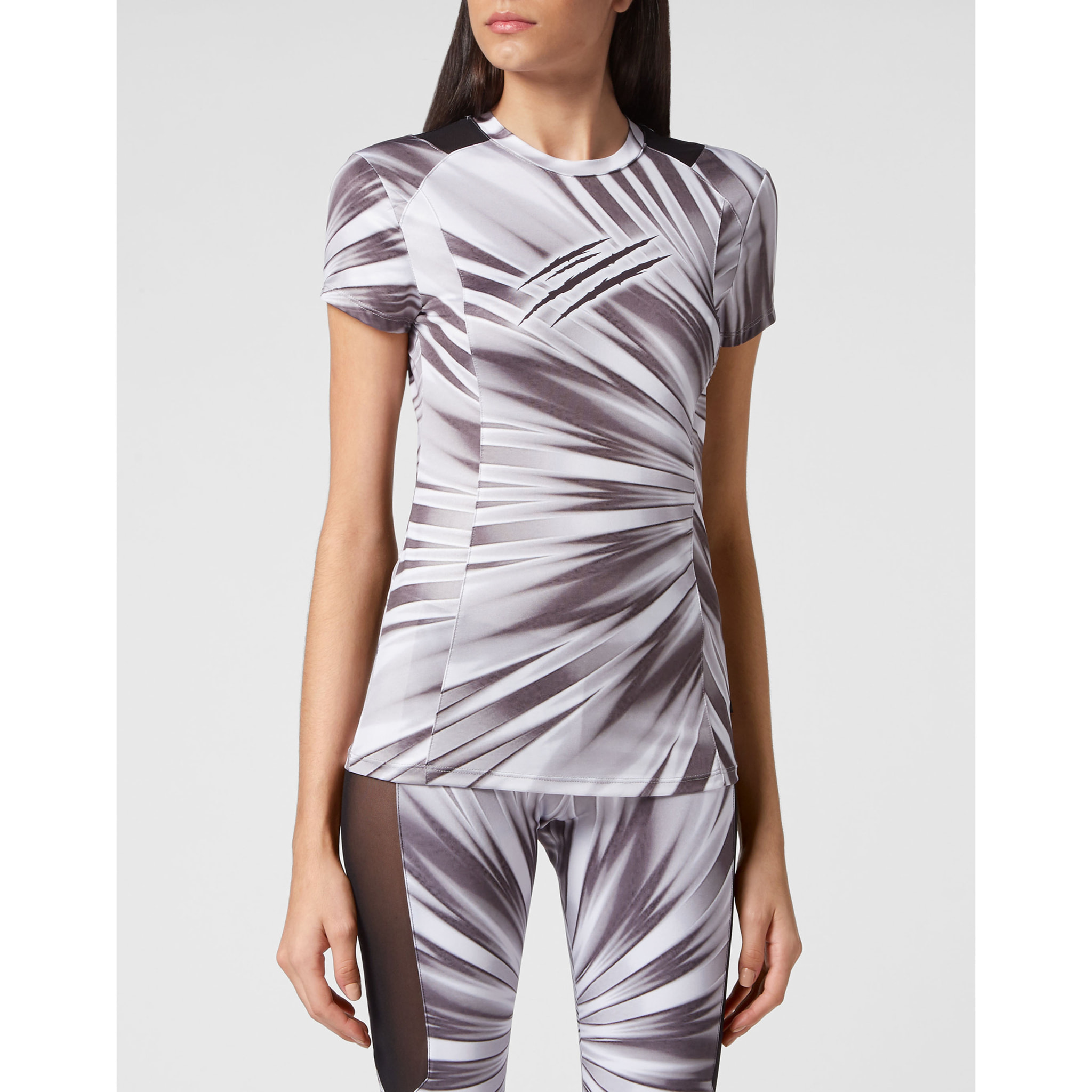 PLEIN SPORT Camiseta Cuello Redondo SCRATCH