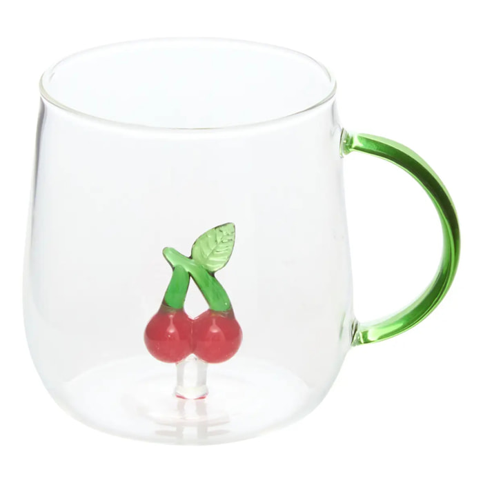 Mug avec fruit en relief Nelya 40cl