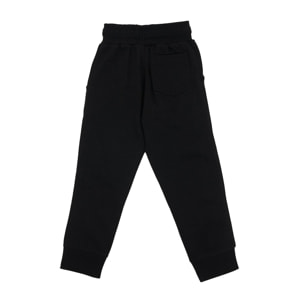 Pantalones de sudadera básicos con logo grande para niños