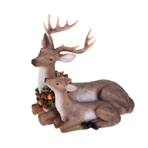 Renna - Pezzi 1 - 41xH40x24cm - Bianchi Dino SpA